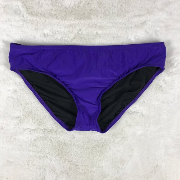 ATHENA Solid Purple Bikini Bottoms NEW Size 6 - Picture 5 of 6